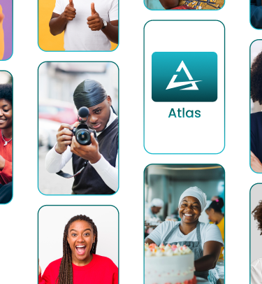 Illustration symbolizing Atlas's mission to transform digital banking with smarter money tools and income growth